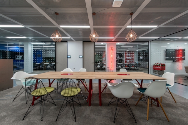 A Look Inside Budweiser Brewing Group’s New London Office
