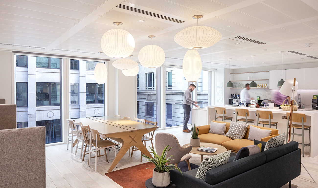 Inside The New Offices of Skanska in London