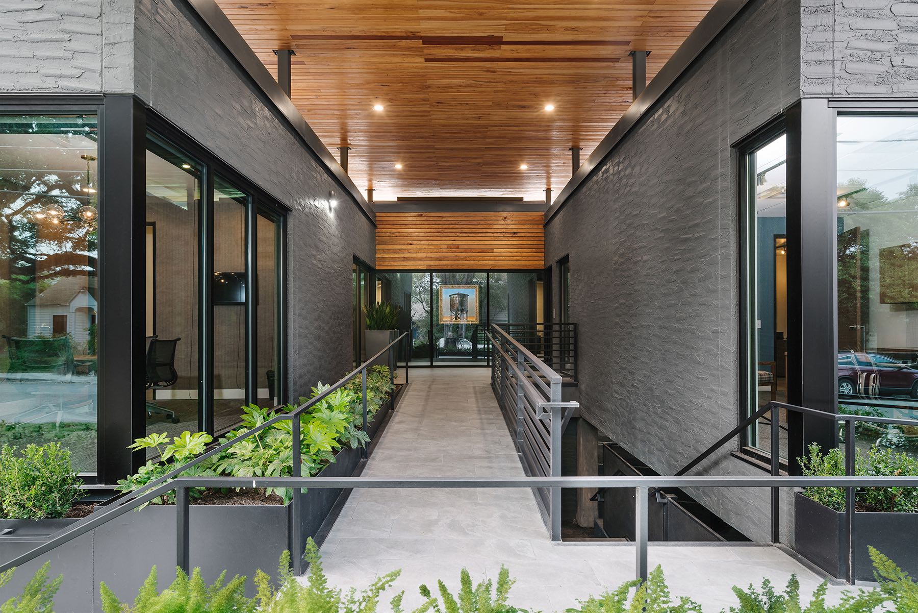Entry hall private-law-office-austin-4