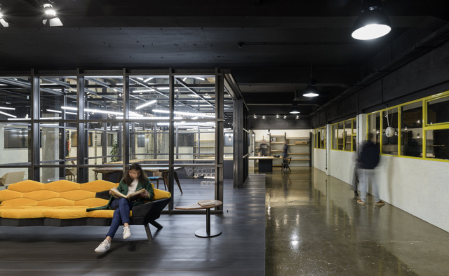 A Look Inside Arts Studio 16’s Industrial-Style Lisbon Office