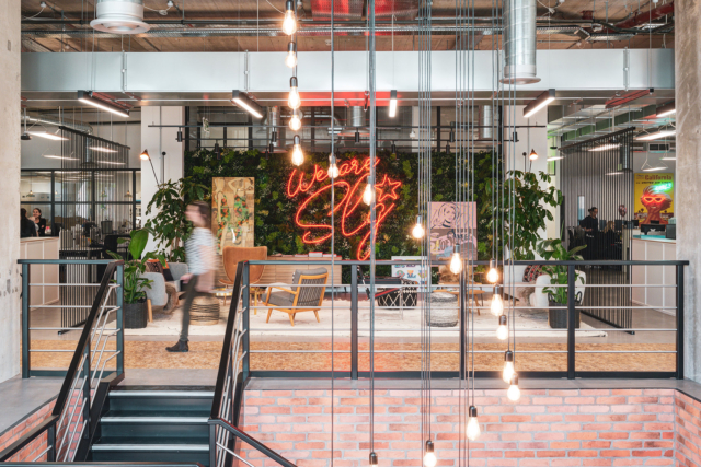 A Look Inside SLG’s Eclectic New Cheltenham Office