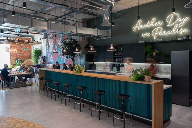A Look Inside SLG’s Eclectic New Cheltenham Office