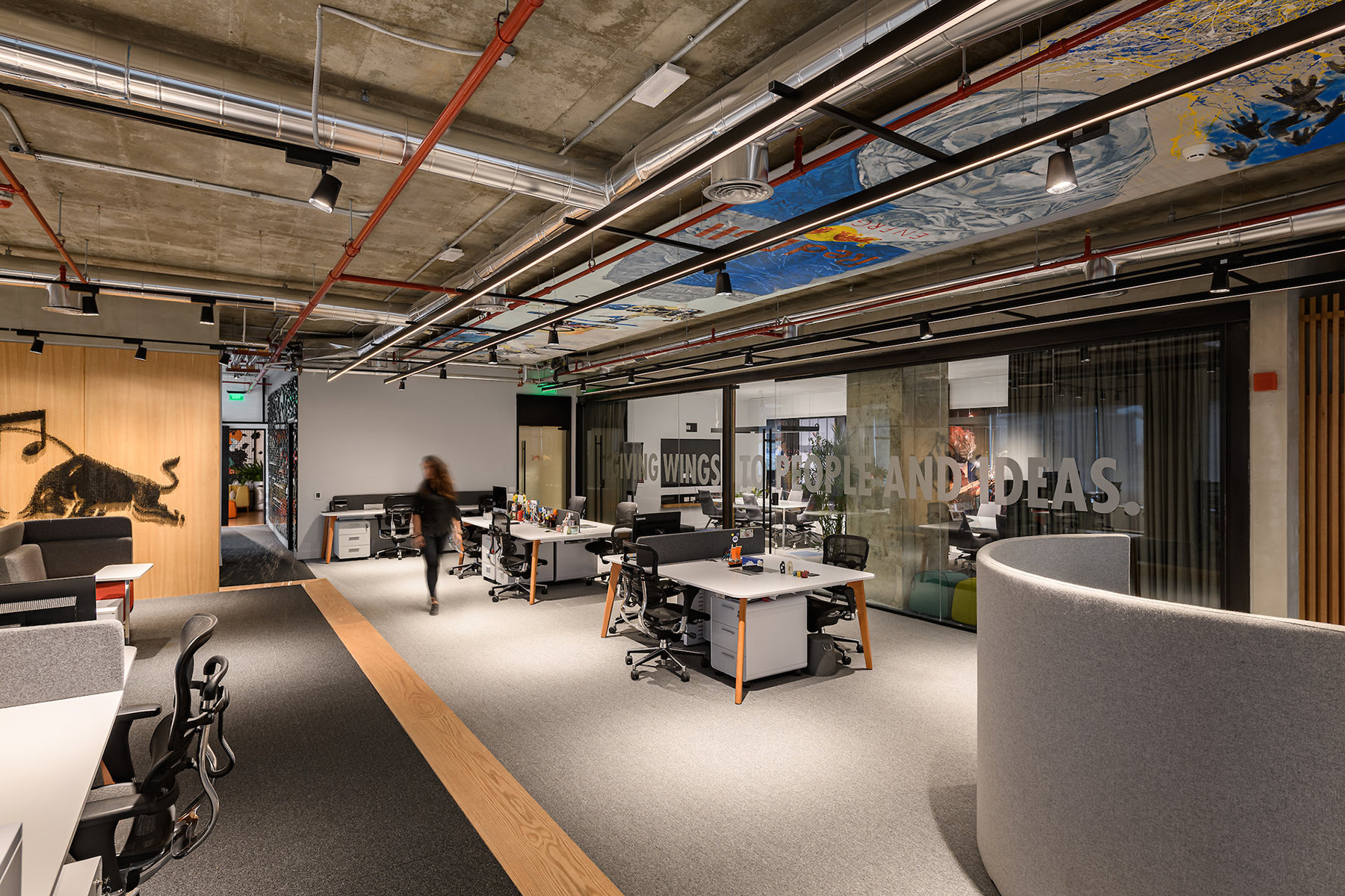 Open-plan workspace redbull-cairo-office-5