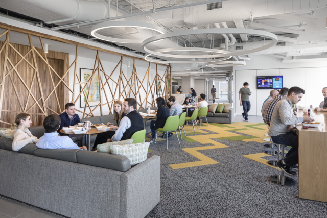 A Look Inside FactSet’s Sleek New Norwalk Office
