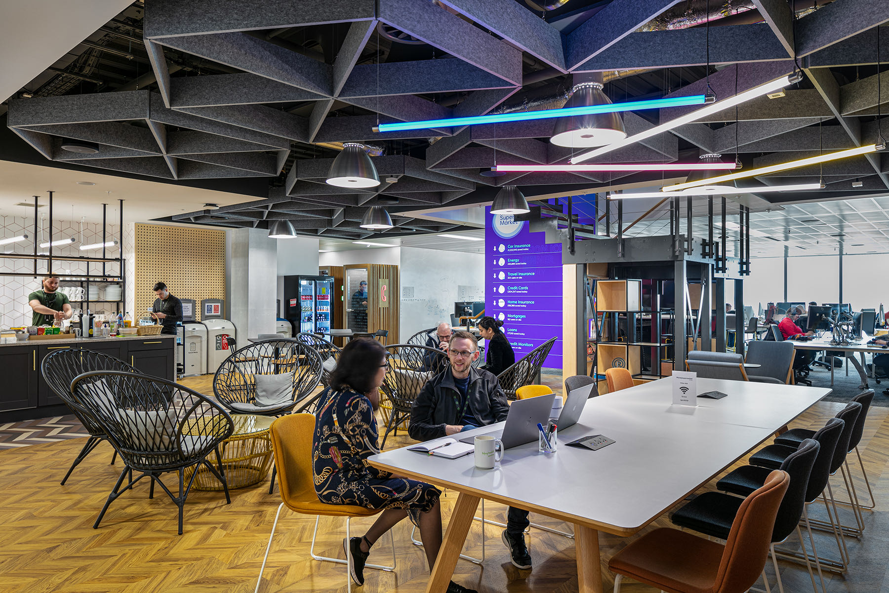Café / Collaborative space moneysupermarket-office-manchester-4