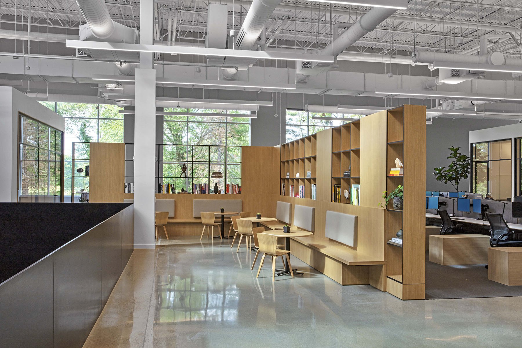 Open-plan workspace kering-wayne-office-17