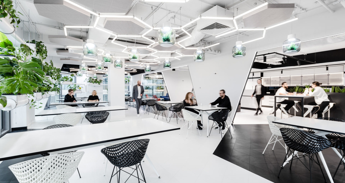 A Look Inside Nordea’s Contemporary Warsaw Office