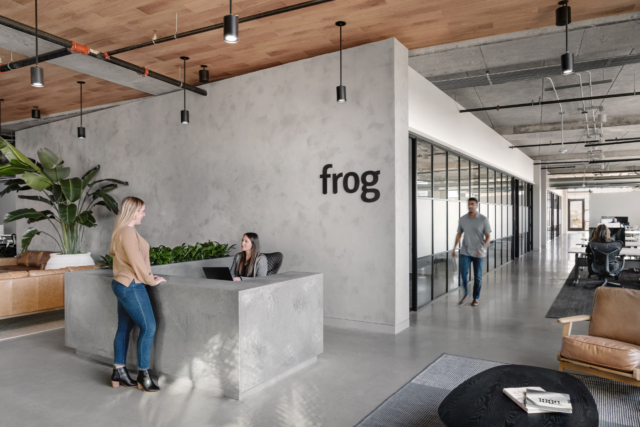 A Tour of frog design’s Sleek New Office in Austin