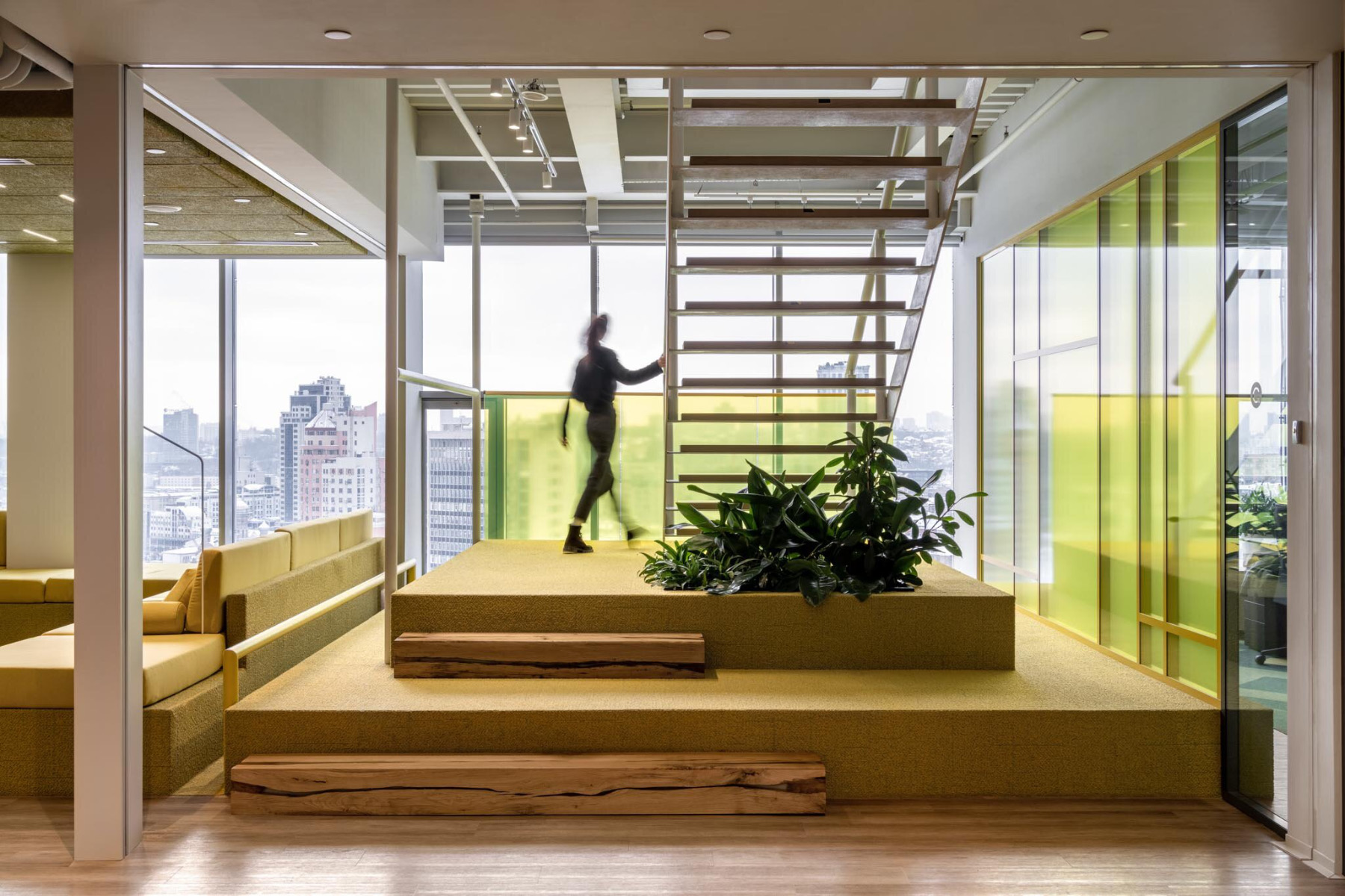 Stairway grammarly-office-kyiv-5