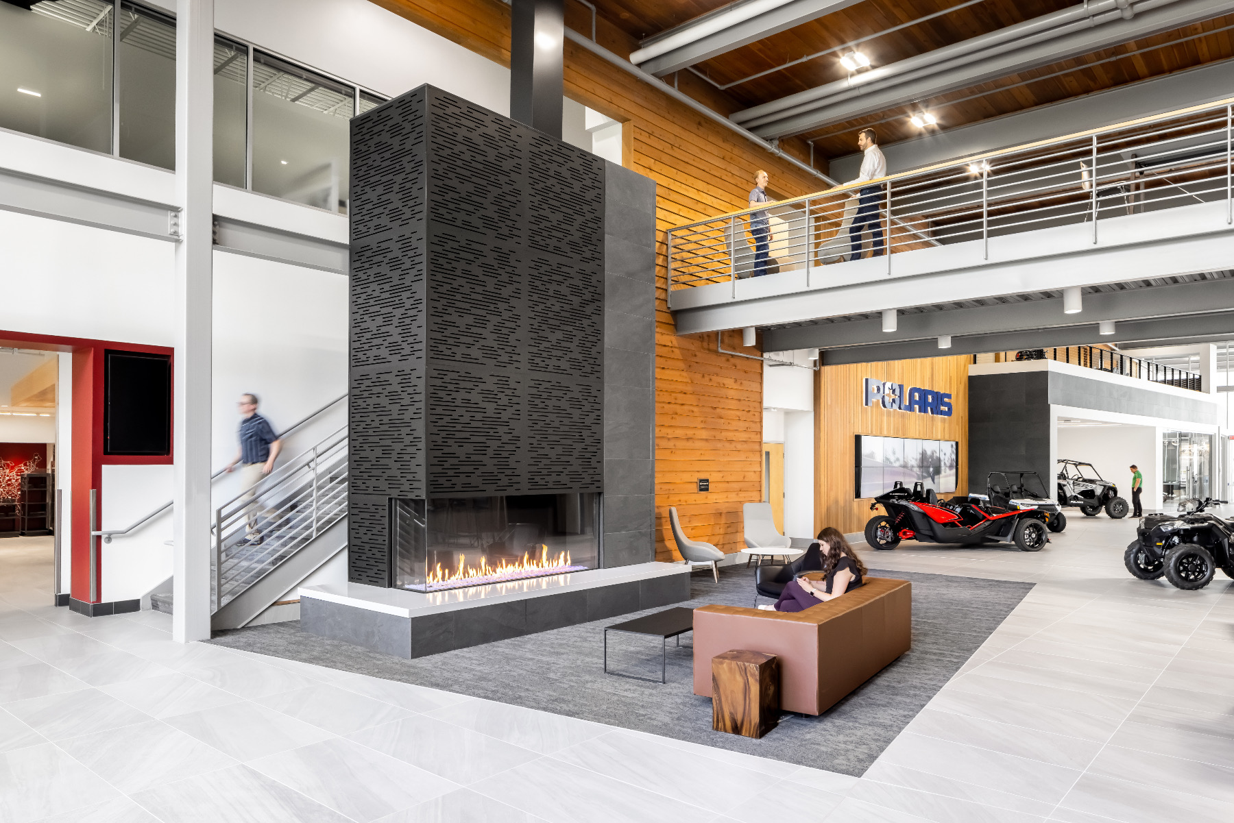 A Look Inside Polaris' New Medina Office - Officelovin'