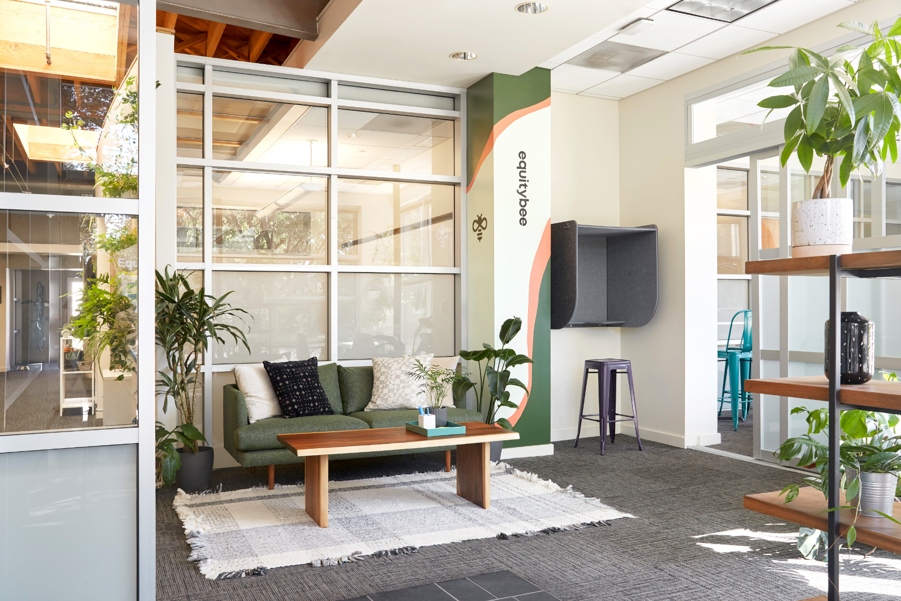 A Peek Equitybee’s New Palo Alto Office