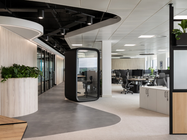 Inside Private Insurance Firm Offices in Crawley