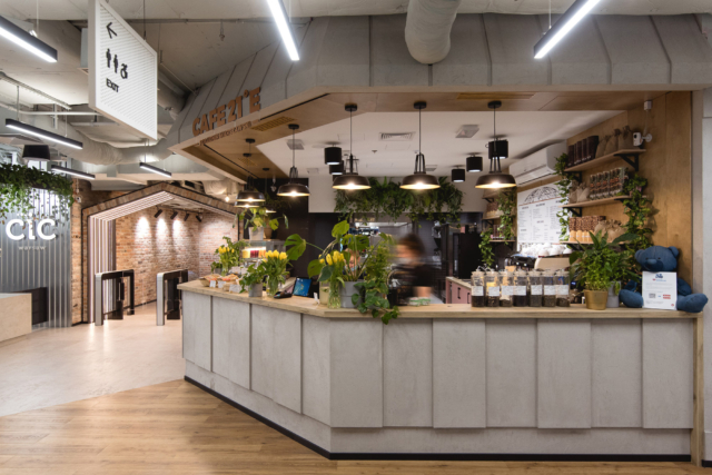 Inside Venture Cafe’s Warsaw Coworking Space