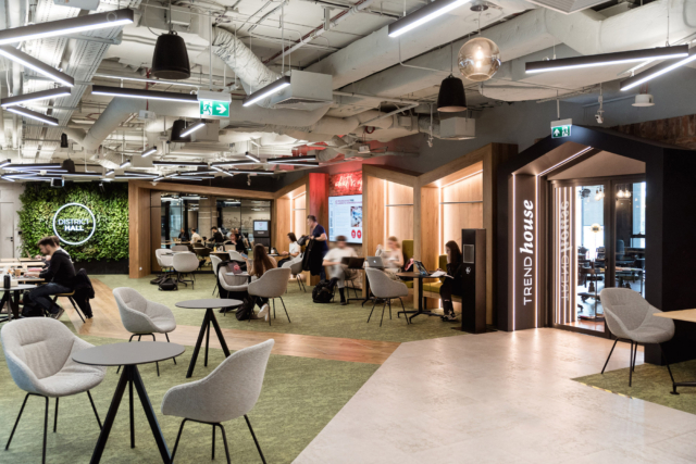 Inside Venture Cafe’s Warsaw Coworking Space