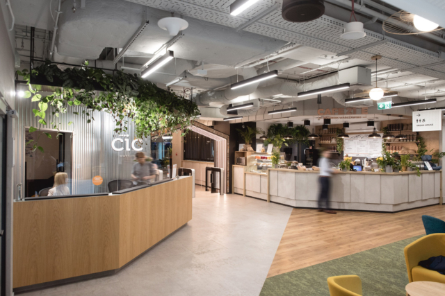 Inside Venture Cafe’s Warsaw Coworking Space