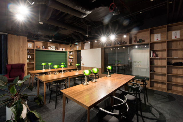 Inside Venture Cafe’s Warsaw Coworking Space
