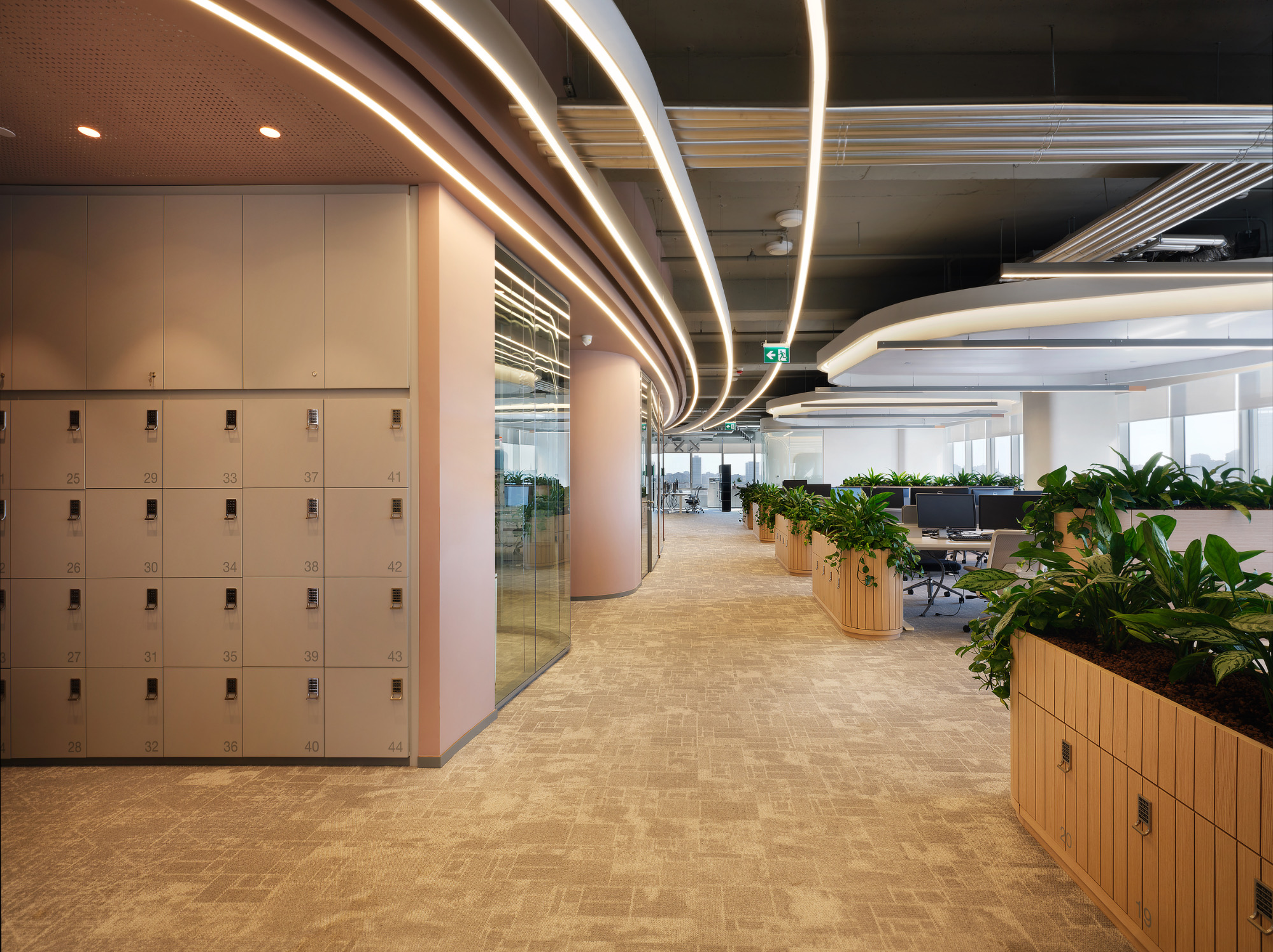 Open-plan workspace basf-istanbul-office-9