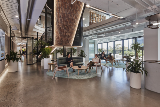 Inside Private Retail Company Offices in Richmond