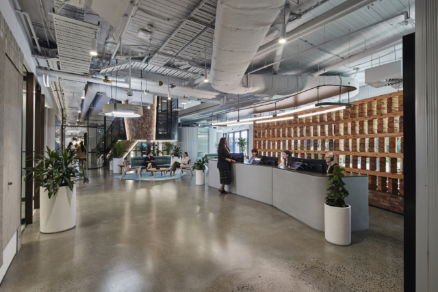 Inside Private Retail Company Offices in Richmond