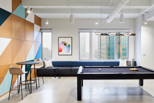 Inside SPS Tower Amenity Club’s Offices in Minneapolis