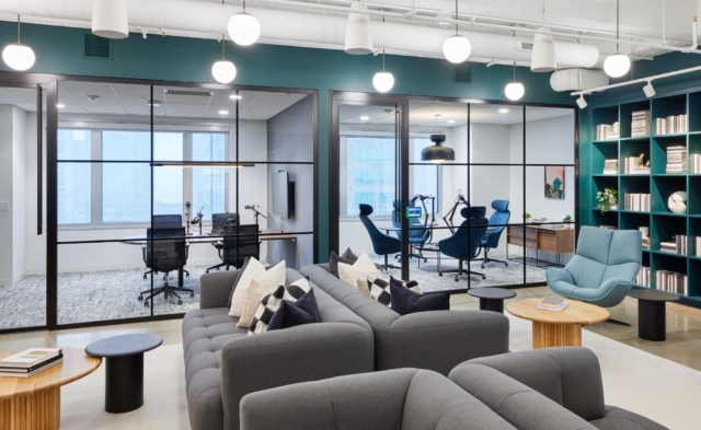 Inside SPS Tower Amenity Club’s Offices in Minneapolis