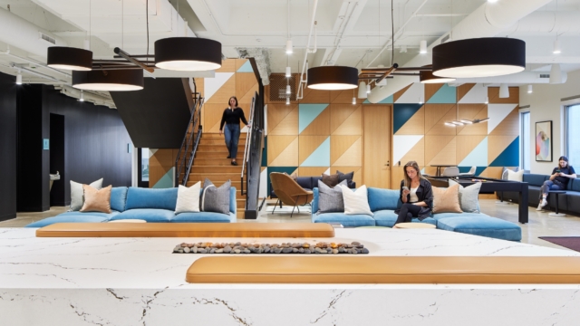 Inside SPS Tower Amenity Club’s Offices in Minneapolis