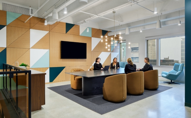 Inside SPS Tower Amenity Club’s Offices in Minneapolis