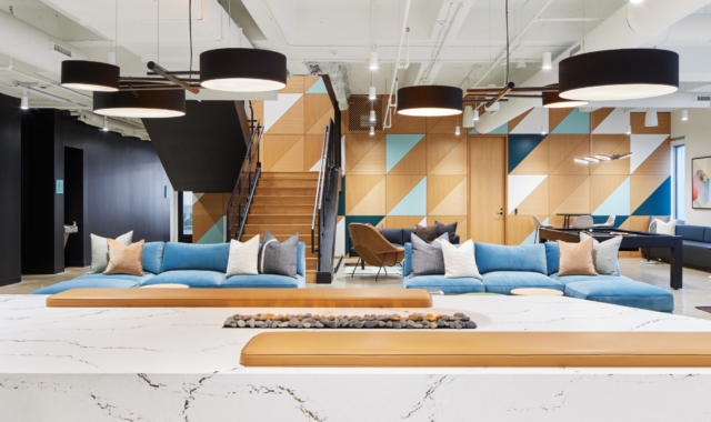 Inside SPS Tower Amenity Club’s Offices in Minneapolis