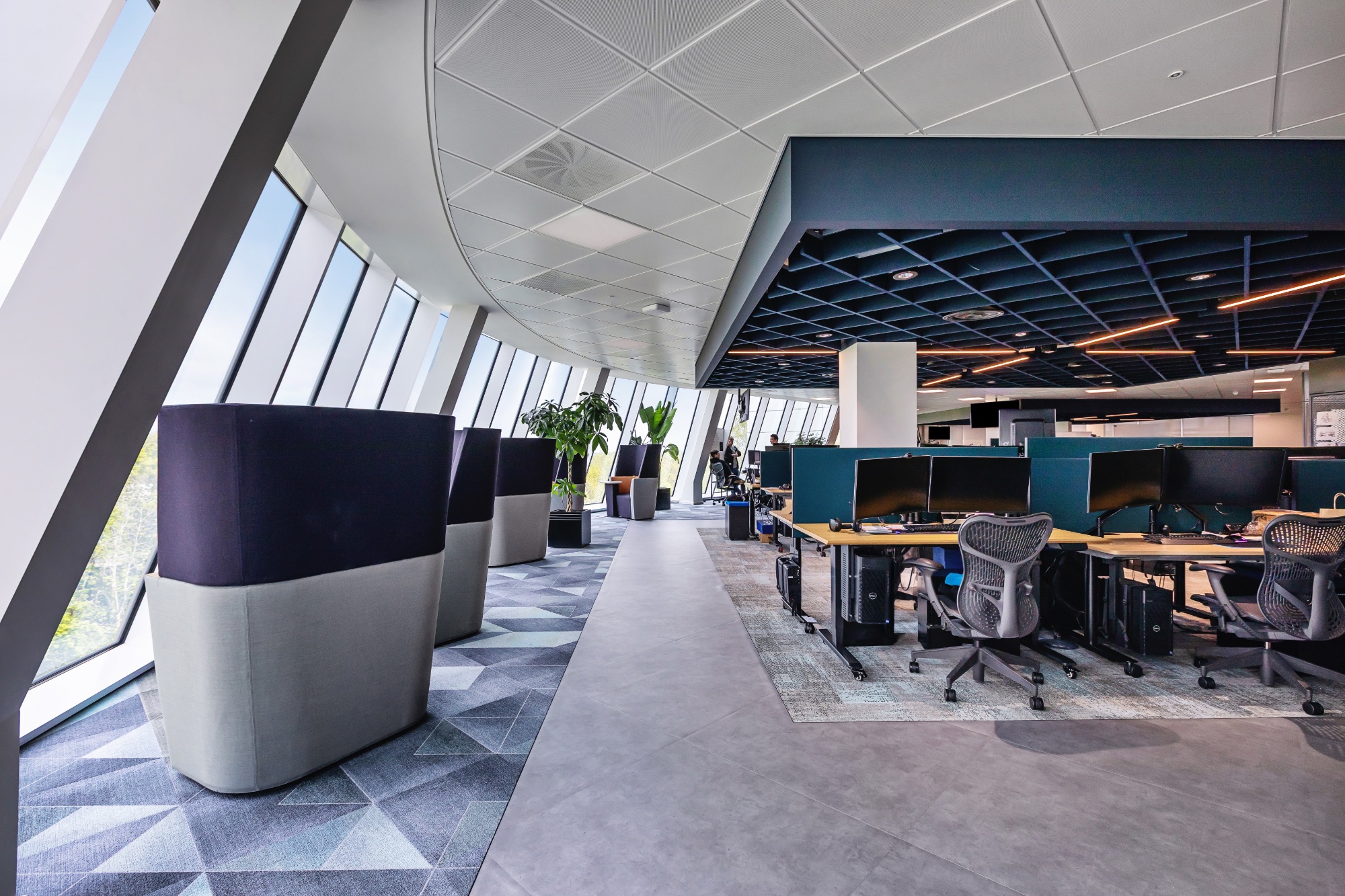 Open-plan workspace dps-games-office-8